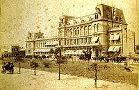 Archivo General de la Nación Argentina 1890 aprox Buenos Aires, Complejo Nacional de Educación - palacio Pizzurno -