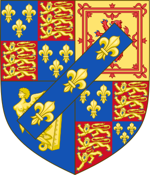 Arms of Henry FitzJames, 1st Duke of Albemarle.svg