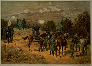 Battle of Chattanooga Thulstrup