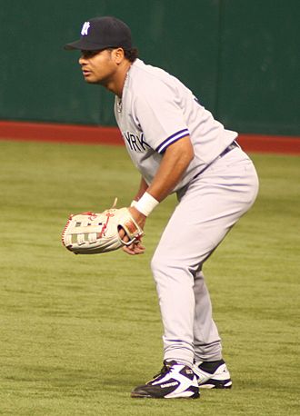 Bobby Abreu with the Yankees in 2006