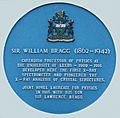 Bragg plaque leeds
