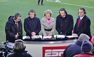 Brentford v Chelsea - FA Cup - Jan 2013 - The TV Pundit Panel (8693231907)
