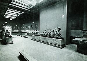 British Museum, The Elgin Room, 1937