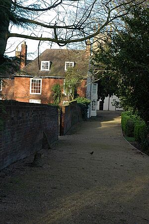 Buildings around the Commandery, Worcester - geograph.org.uk - 706588