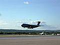 C-5B Arrival At CYQB