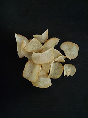 Cassava chips from Kerala