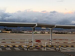 View of Chauchina from Federico García Lorca Granada Airport