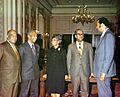 Clifford Scott Green with former law partners at swearing in