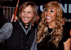 David et Cathy Guetta NRJ Music Awards 2012
