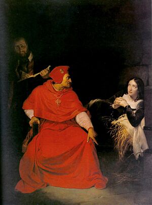 Delaroche - Beaufort and Joan of Arc