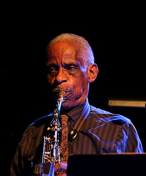 Deutsches Jazzfestival 2015 - DeJonette Mitchell Garrison - Roscoe Mitchell - 02.jpg