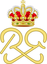 Dual Cypher of Prince Rainier and Princess Grace of Monaco.svg