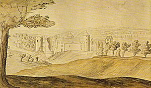 Farleigh Hungerford Castle, 1730