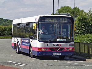 First Manchester bus 60344 (N549 WVR), 9 June 2008 (1)