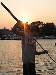 Fishing on Patchogue River
