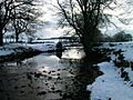 Footbridge, Hoff Beck - geograph.org.uk - 1112461