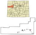 Garfield County Colorado Incorporated and Unincorporated areas No Name Highlighted 0853875