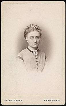 Gina Krog ca. 1873