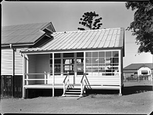Graceville State School. new classroom, 1952