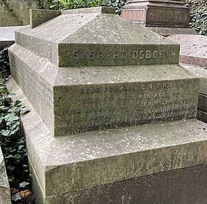 Grave of Sherard Osborn in Highgate Cemetery