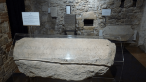 Gravestones Museum of Jewish History Girona 2019