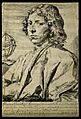 Henry Greenhill. Etching by J. Greenhill, 1667, after himsel Wellcome V0002391
