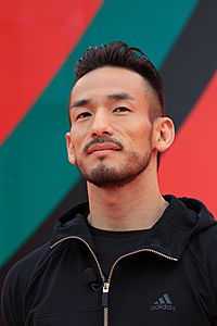 Hidetoshi Nakata in Okinawa