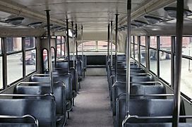 Interior - Pullman trolleybus