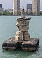 Inukshuk, Windsor, Ontario, 2025-05-30