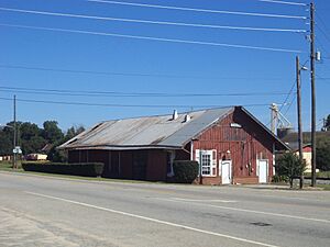 Leesburg Depot (South corner)