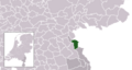 Map - NL - Municipality code 0907 (2009)