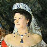 Maria Pavlovna by B.Kustodiev (фрагмент)