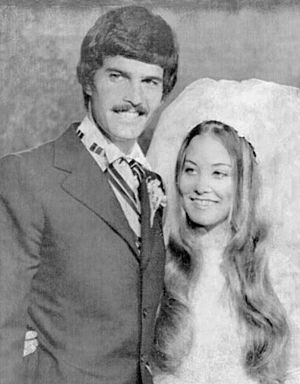 Mark Spitz and wife 1973