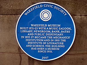 Museum plaque - geograph.org.uk - 917999
