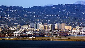 Oakland Skyline Telephoto