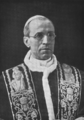 Pius XII with stole