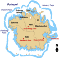 Pohnpei map