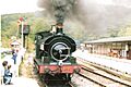 Port Talbot railway no 26, built Hudswell Clarke & Co 1901, works no 555, becoming GWR 813. Sold to Backworth Colliery in 1901 as no 12, renumbered 12 by NCB. Withdrawn 1967 & privately preserved. (9922395584)