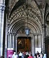 Porta claustre catedral de Barcelona