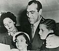 Primo Carnera with family 1953