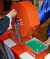 Revolving lottery machine,kaitenshiki-cyusenki,japan