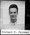 Richard Feynman Los Alamos ID badge