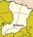 Rivne oblast detail map