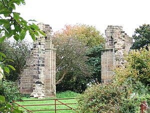 Ruins of Burscough Priory
