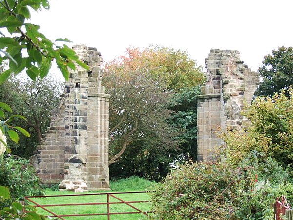 Ruins of Burscough Priory