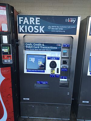 SEPTA Key Fare Kiosk King of Prussia