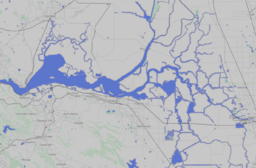 Suisun Bay is located in Sacramento-San Joaquin River Delta