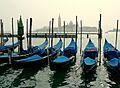 San Giorgio Maggiore with gondolas