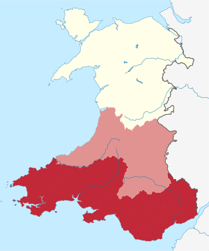 South Wales Map