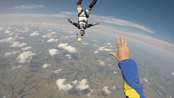 Spaceball jump over Skydive 35
